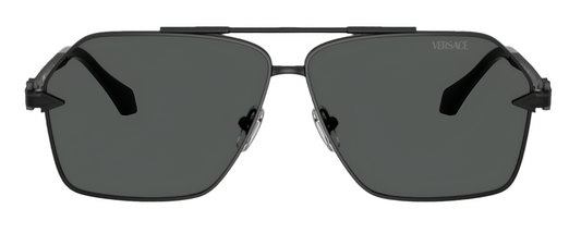 Versace 2284 Matte Black Dark Grey (2284 143867)