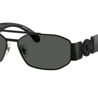 Versace 2287 Matte Black Dark Grey VE2287 126187 (58)