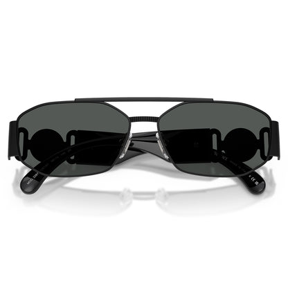 Versace 2287 Matte Black Dark Grey VE2287 126187 (58)
