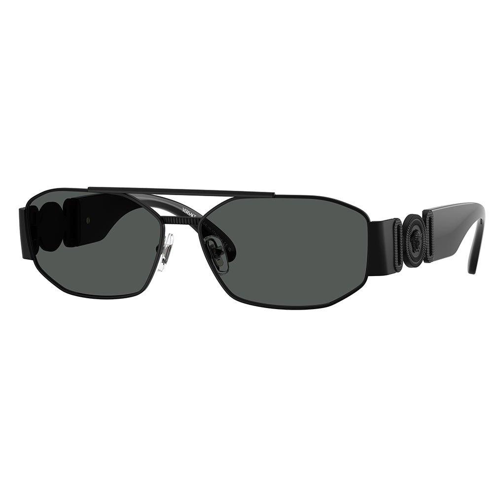 Versace 2287 Matte Black Dark Grey VE2287 126187 (58)