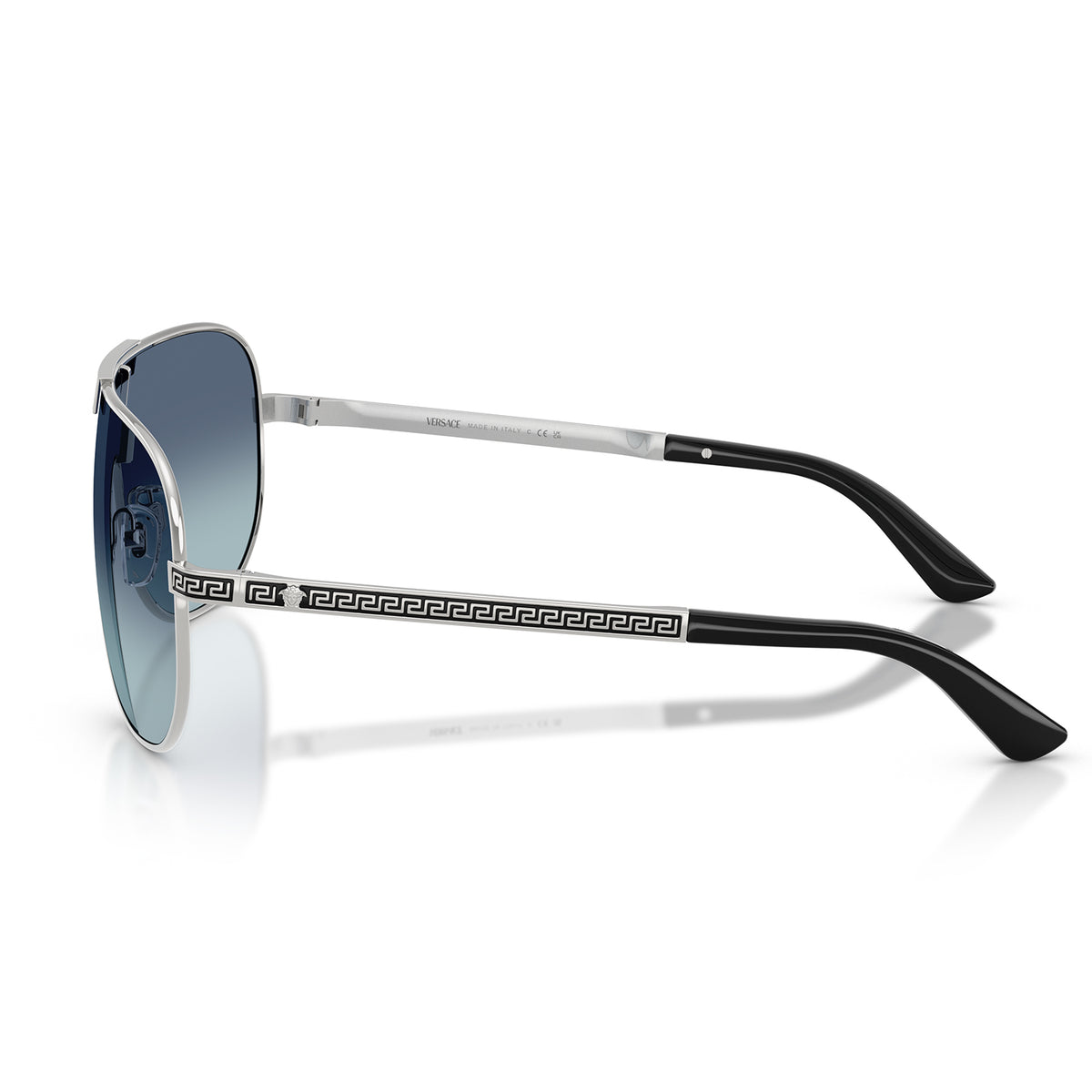 Versace 2293 Silver Gradient Light/Dark Blue VE2293 100019 (40)