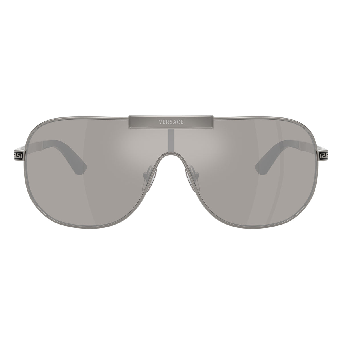 Versace 2293 Gunmetal Light Grey/Silver Mirror VE2293 10016G (40)
