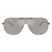 Versace 2293 Gunmetal Light Grey/Silver Mirror VE2293 10016G (40)