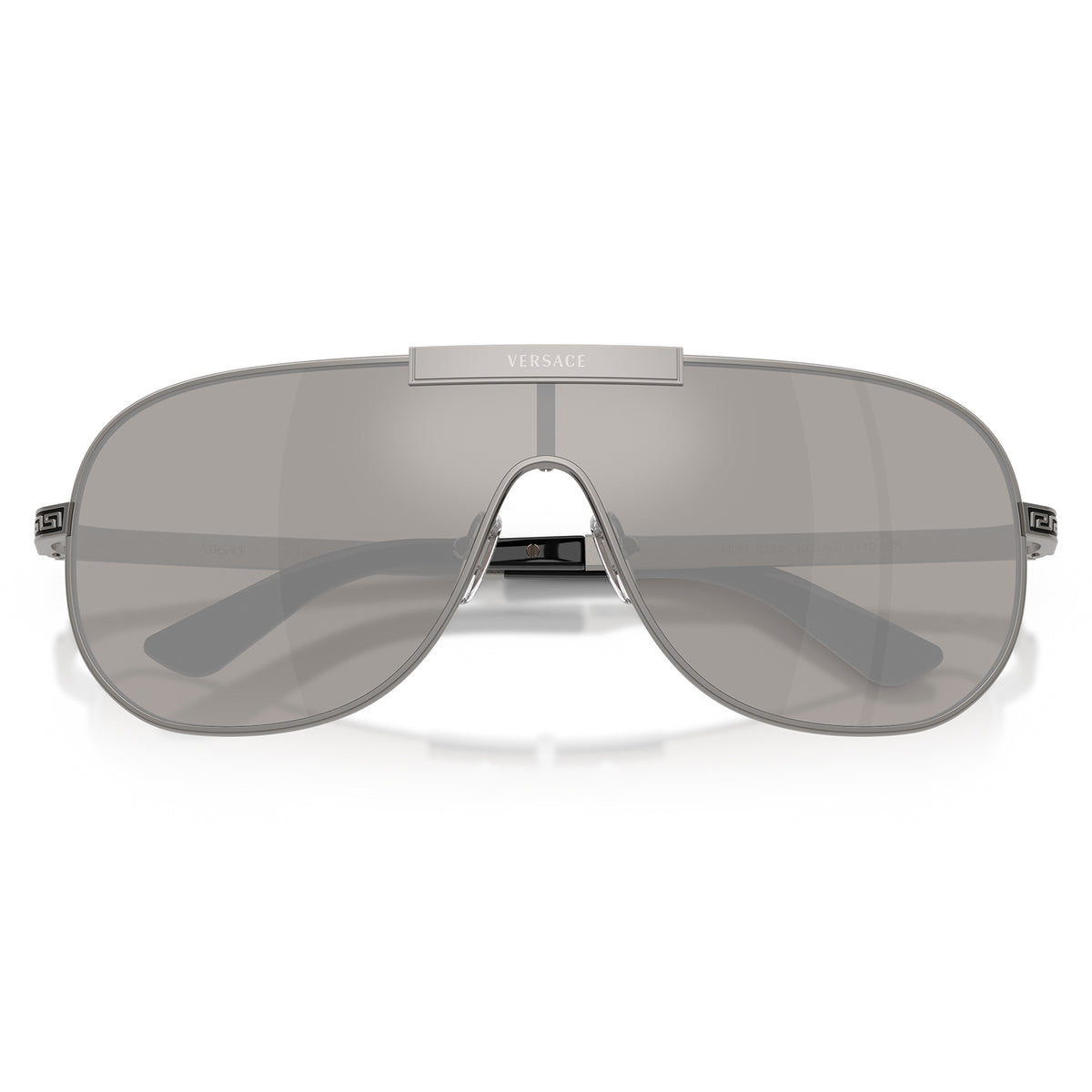 Versace 2293 Gunmetal Light Grey/Silver Mirror VE2293 10016G (40)