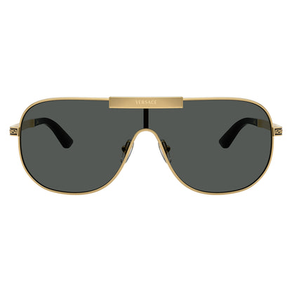 Versace 2293 Gold Dark Grey VE2293 100287 (40)