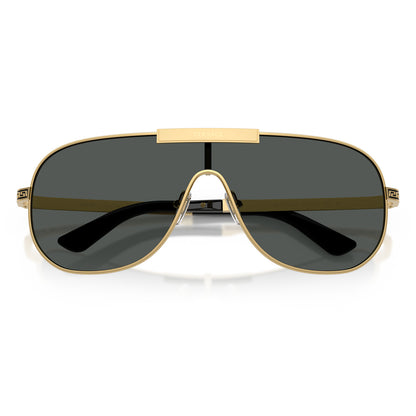 Versace 2293 Gold Dark Grey VE2293 100287 (40)