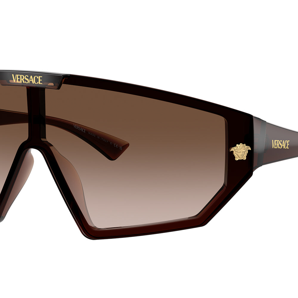 Versace 4461 Transparent Brown Brown Gradient/Dark Grey VE4461 533213 (47)