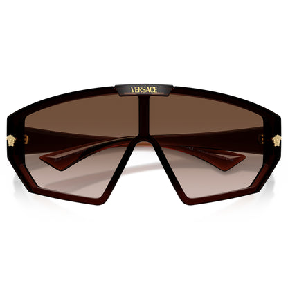 Versace 4461 Transparent Brown Brown Gradient/Dark Grey VE4461 533213 (47)