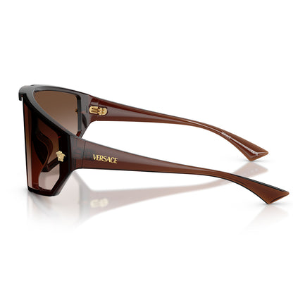 Versace 4461 Transparent Brown Brown Gradient/Dark Grey VE4461 533213 (47)