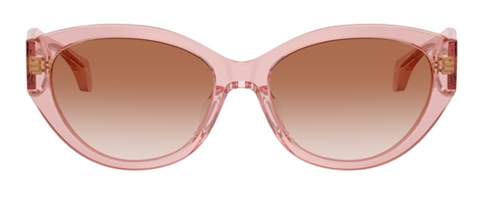 Versace 4495D Transparent Peach Pink Gradient (4495D 543413)