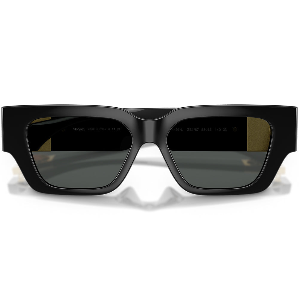 Versace 4497U Black Dark Grey VE4497U GB1/87 (53)