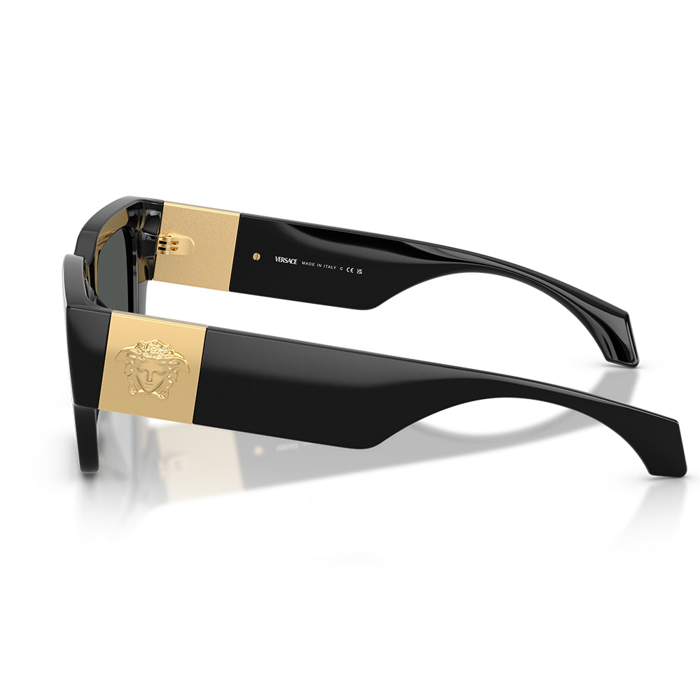 Versace 4497U Black Dark Grey VE4497U GB1/87 (53)