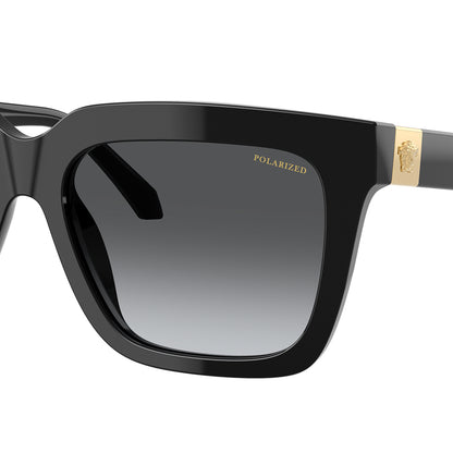 Versace 4498 Polarised Black Dark Grey Gradient VE4498 GB1/T3 (55)