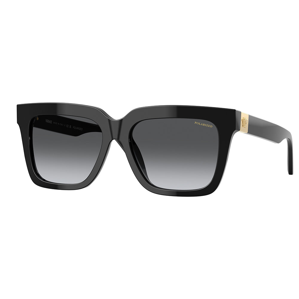 Versace 4498 Polarised Black Dark Grey Gradient VE4498 GB1/T3 (55)