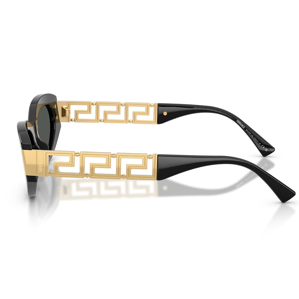 Versace 4501 Black Dark Grey VE4501 GB1/87 (58)