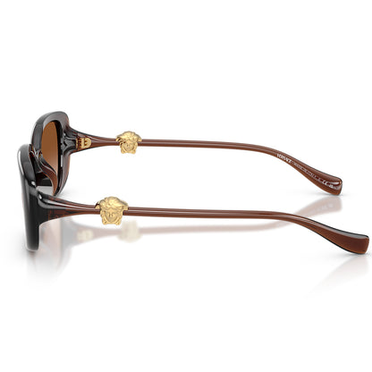 Versace 4504D Transparent Brown Brown Gradient VE4504D 533213 (56)