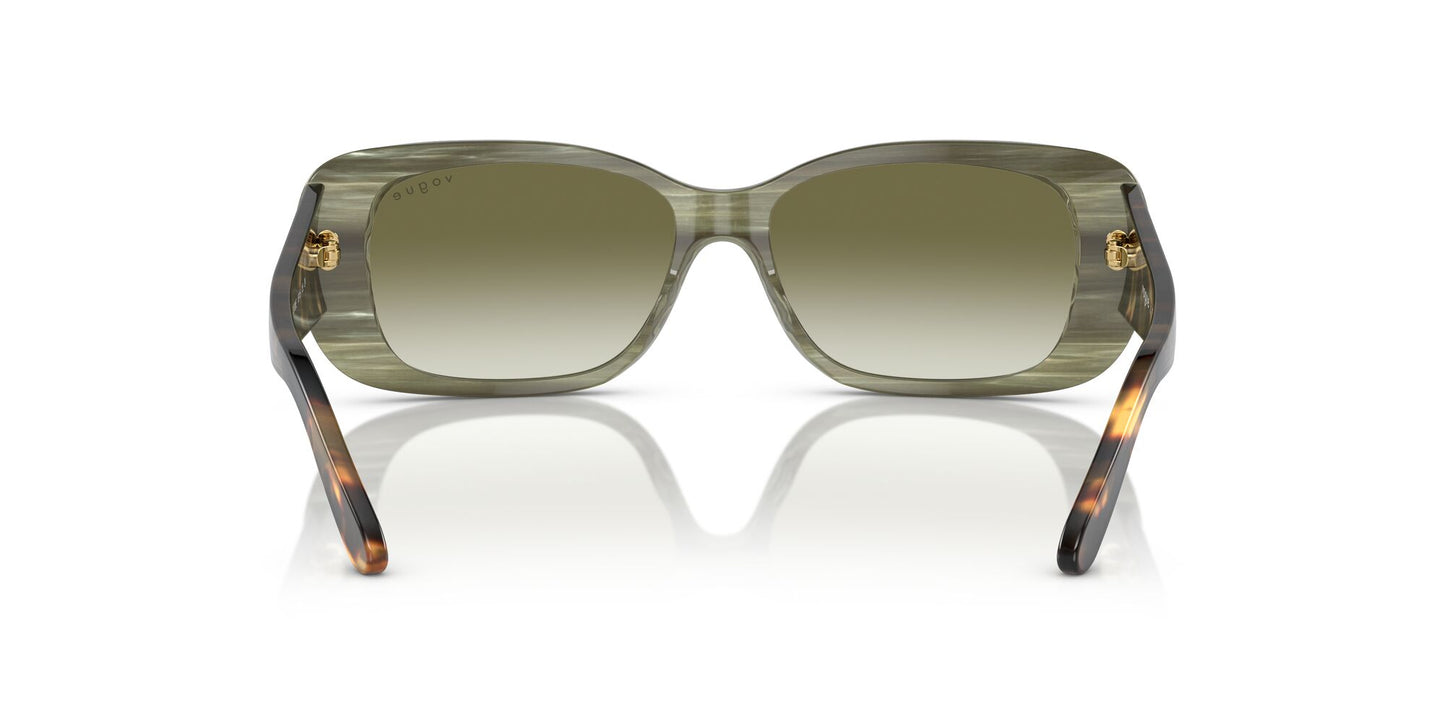 Vogue 2606 Green Horn Clear Gradient Dark Green (2606 30728E)