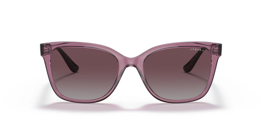 Vogue Eyewear 5426S Polarised Transparent Purple Violet Gradient (5426S 276162)