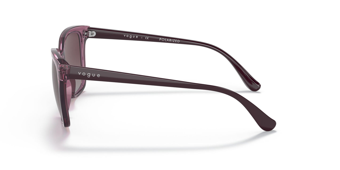 Vogue 5426S Polarised Transparent Purple Violet Gradient (5426S 276162)