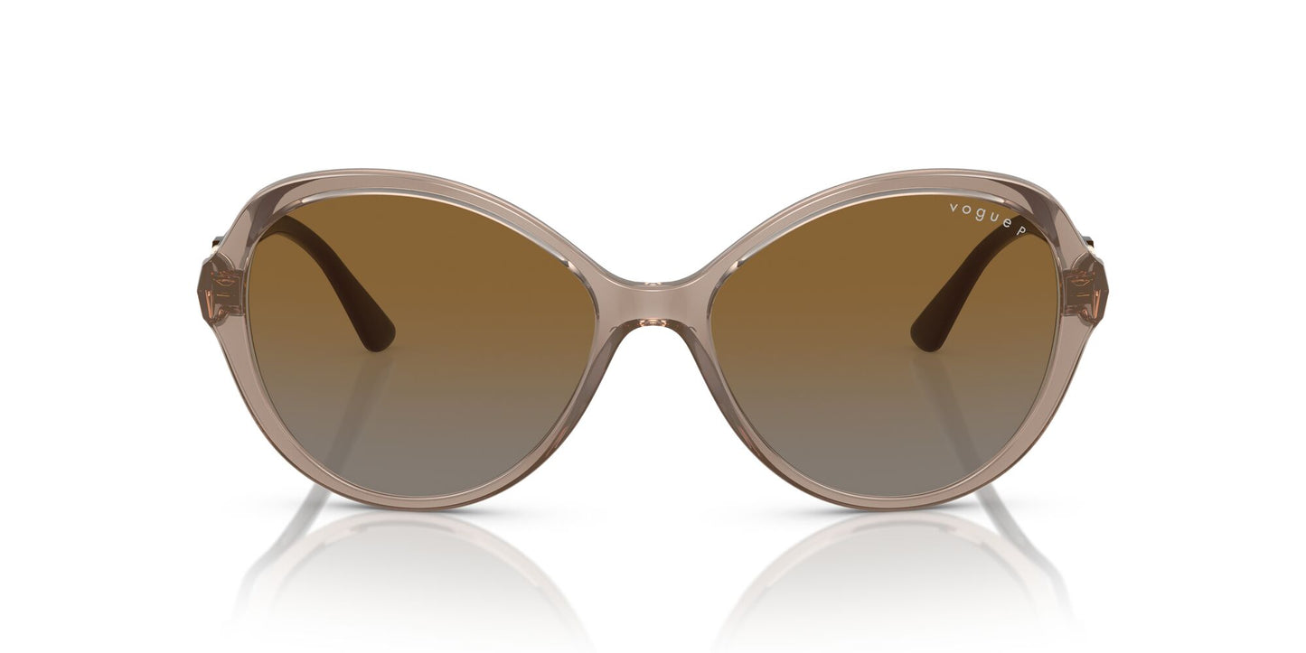 Vogue 5475 Polarised Transparent Brown Brown Gradient (5475 2940T5)