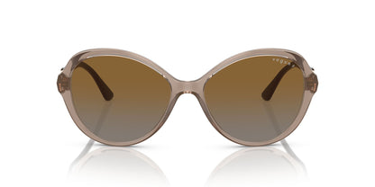 Vogue 5475 Polarised Transparent Brown Brown Gradient (5475 2940T5)