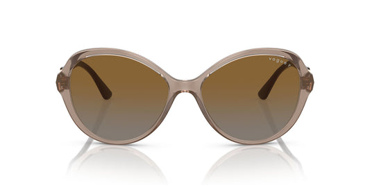 Vogue 5475 Polarised Transparent Brown Brown Gradient (5475 2940T5)