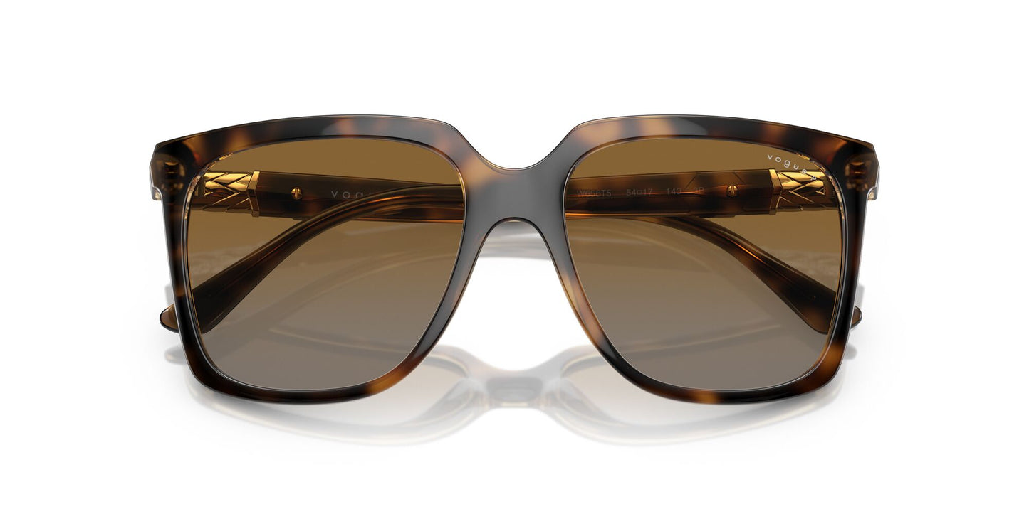 Vogue 5476 Polarised Dark Havana Brown Gradient (5476 W656T5)