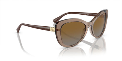 Vogue 5515SB Polarised Transparent Brown Brown Gradient (5515SB 2940T5)