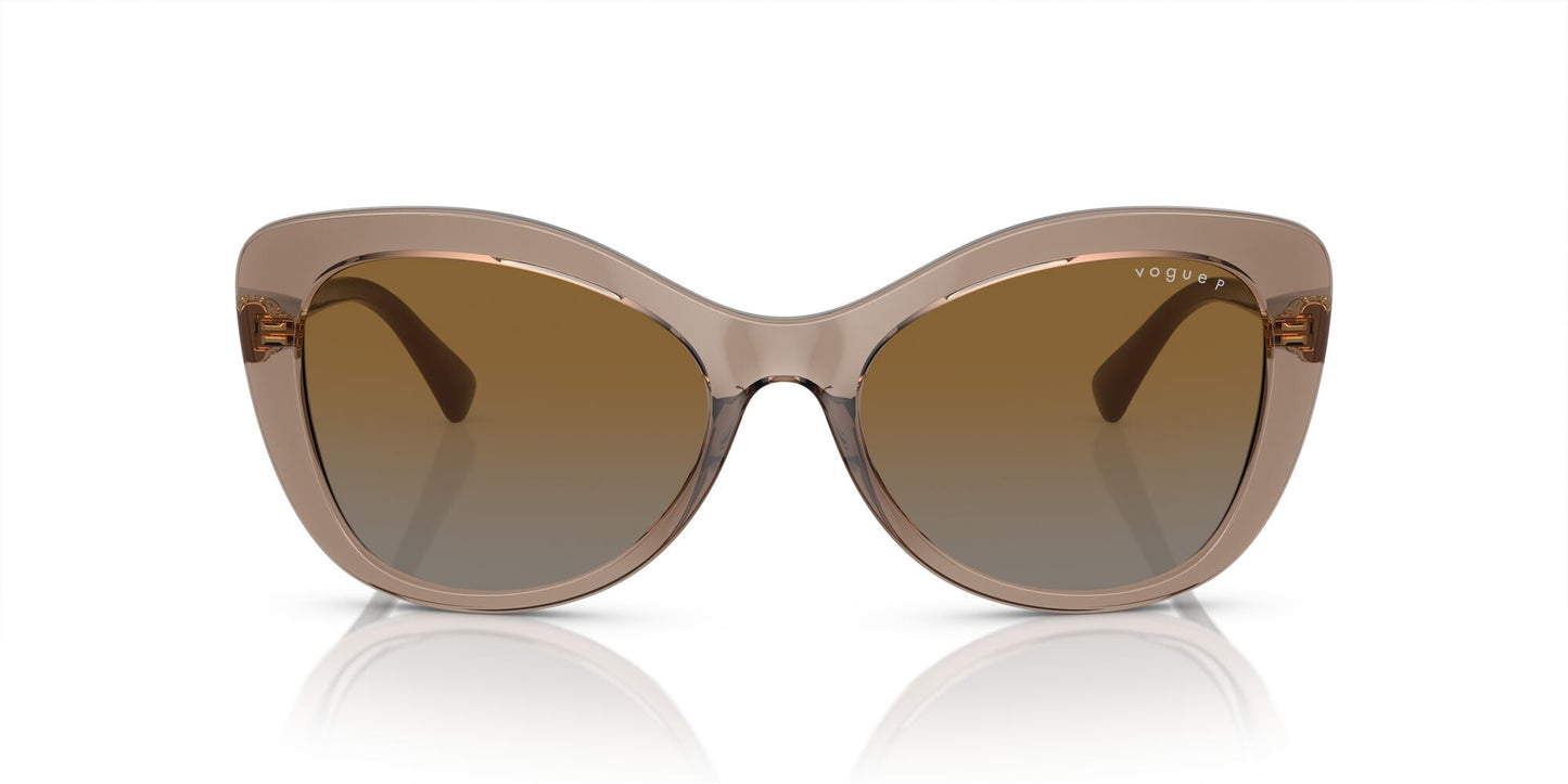 Vogue 5515SB Polarised Transparent Brown Brown Gradient (5515SB 2940T5)