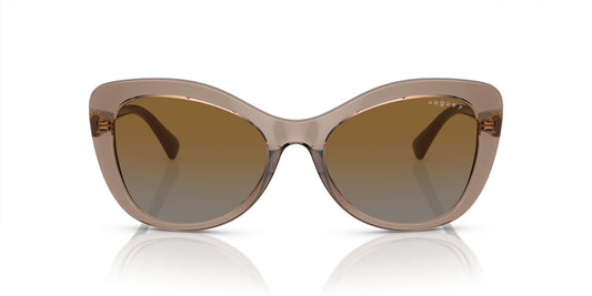 Vogue 5515SB Polarised Transparent Brown Brown Gradient (5515SB 2940T5)