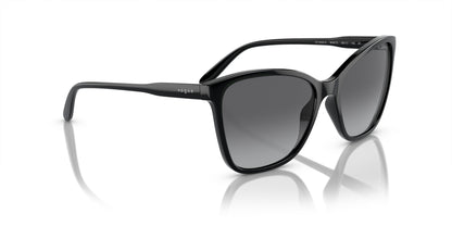 Vogue 5520S Polarised Black Grey Gradient (5520S W44T3)