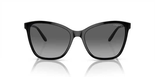 Vogue Eyewear 5520S Polarised Black Grey Gradient (5520S W44T3)