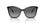 Vogue 5520S Polarised Black Grey Gradient (5520S W44T3)