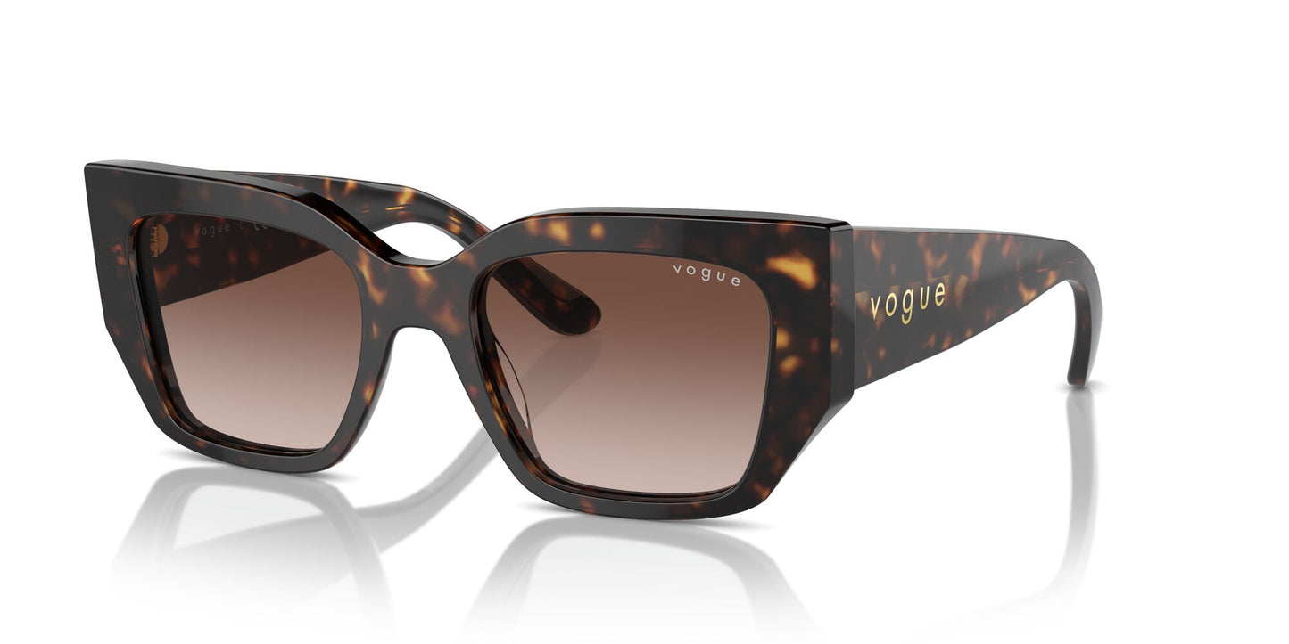 Vogue 5583S Dark Havana Brown Gradient (5583S W65613)