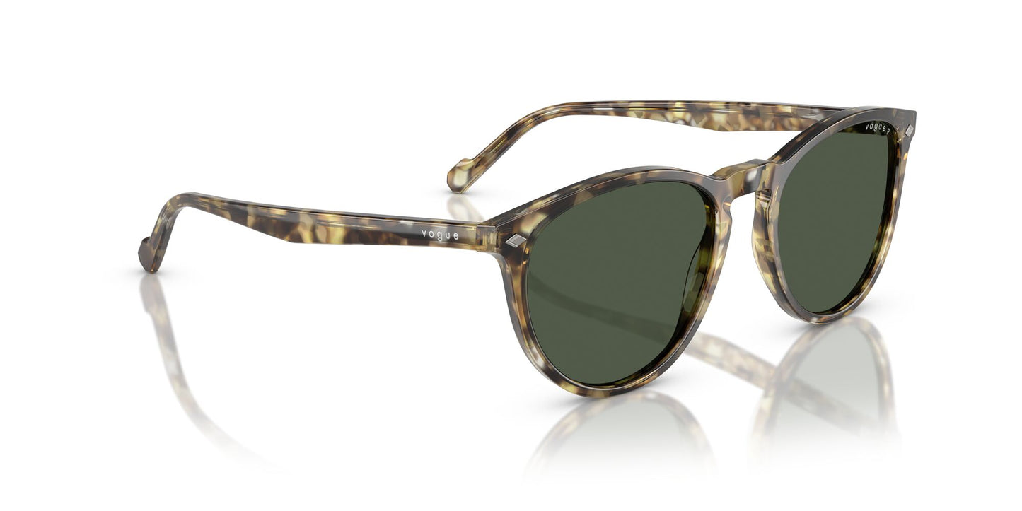 Vogue Eyewear 5599S Polarised Yellow Havana Dark Green (5599S 31869A)