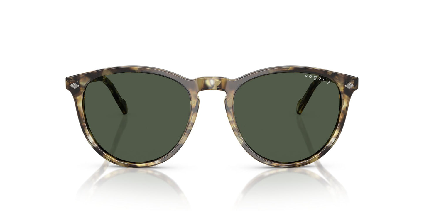 Vogue Eyewear 5599S Polarised Yellow Havana Dark Green (5599S 31869A)