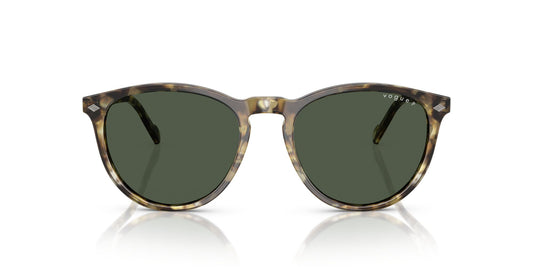Vogue Eyewear 5599S Polarised Yellow Havana Dark Green (5599S 31869A)