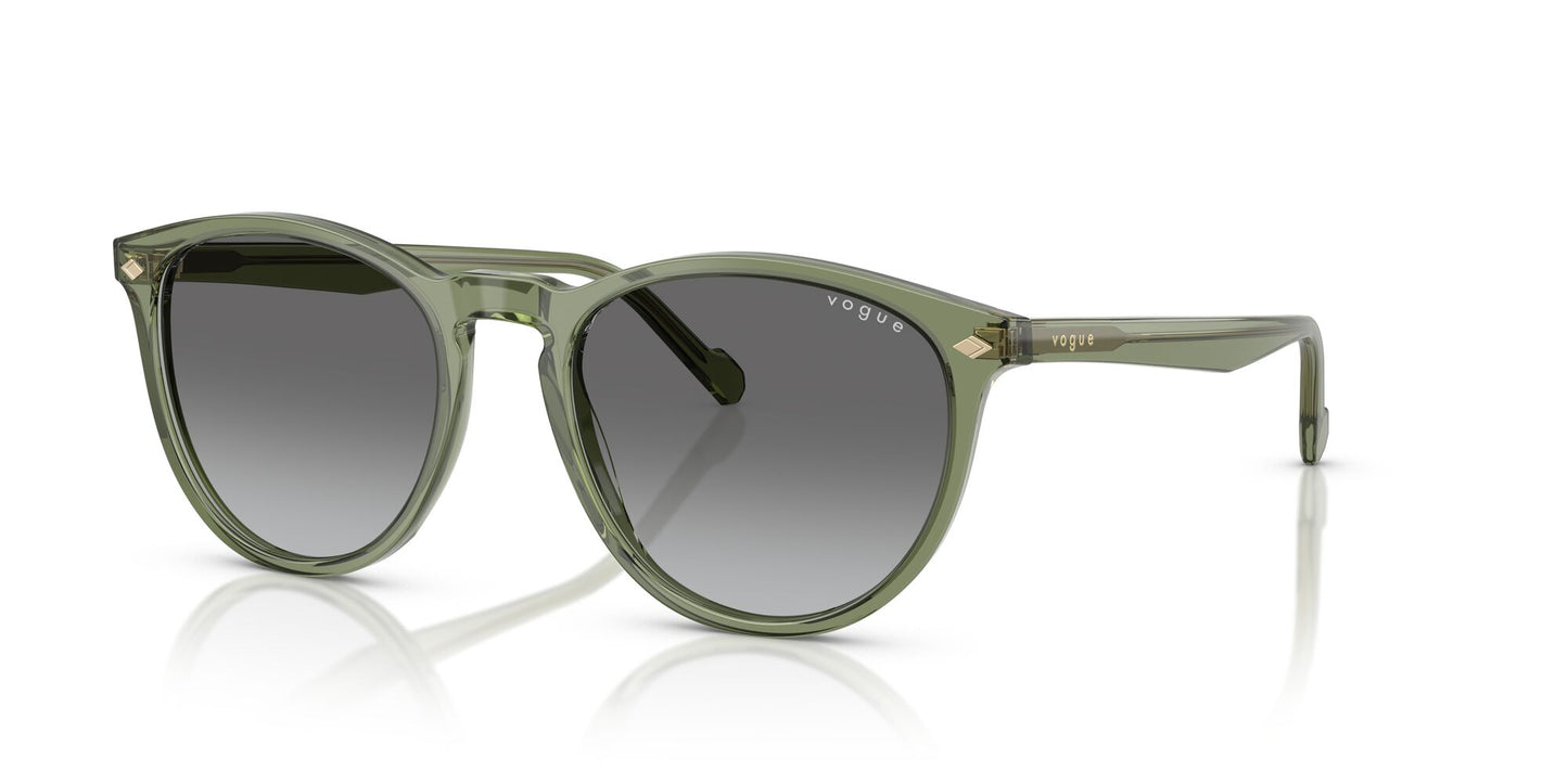 Vogue 5599S Transparent Green Grey Gradient (5599S 318711)