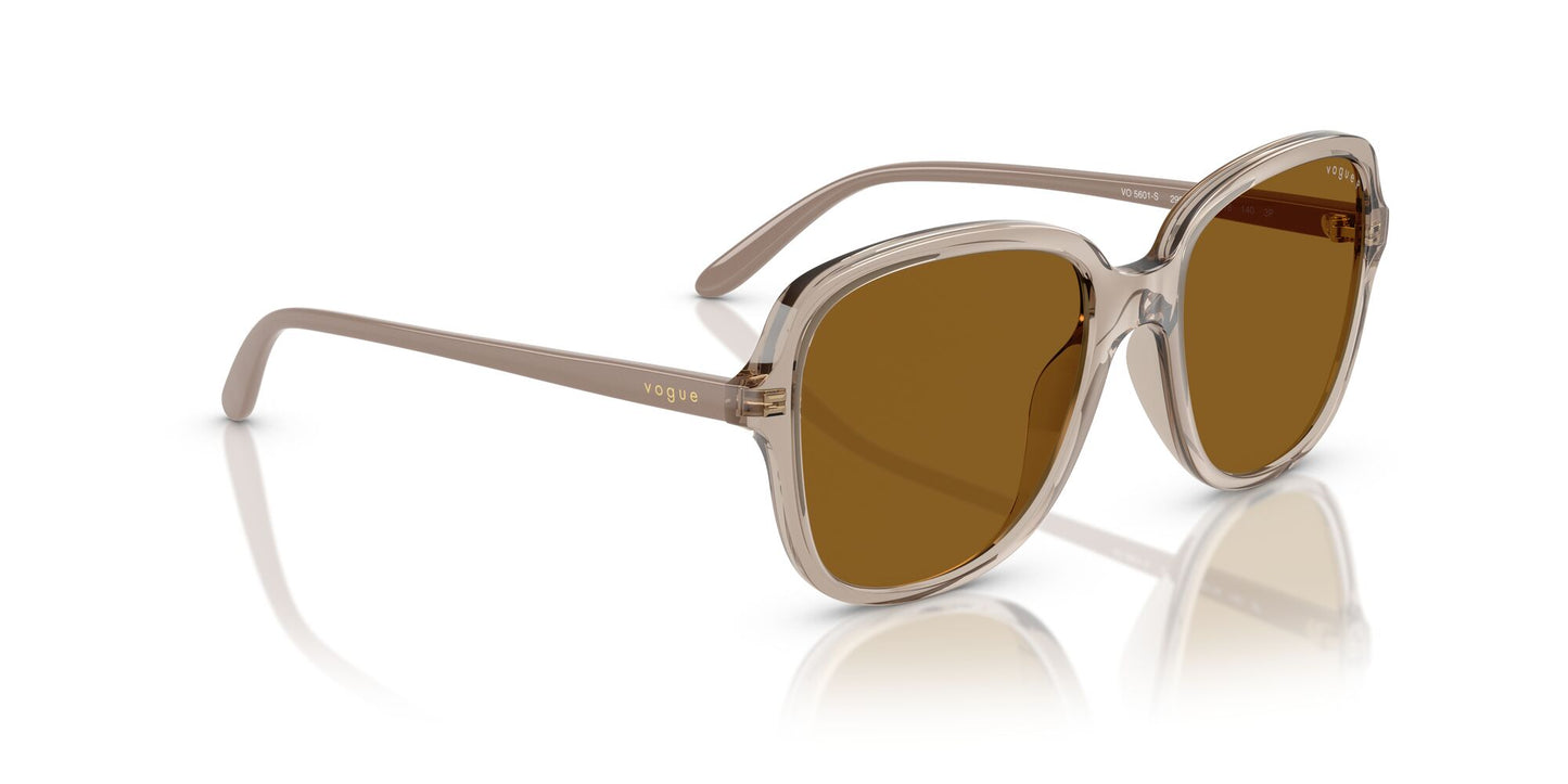 Vogue 5601S Polarised Transparent Caramel Dark Brown (5601S 299083)