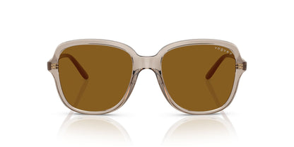 Vogue 5601S Polarised Transparent Caramel Dark Brown (5601S 299083)