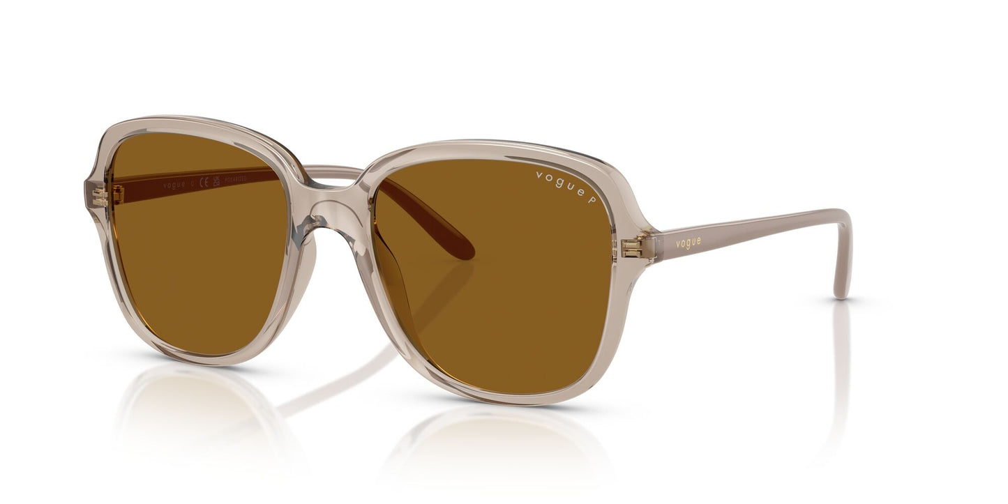 Vogue 5601S Polarised Transparent Caramel Dark Brown (5601S 299083)