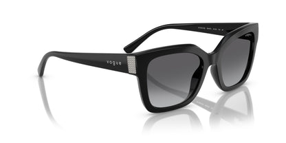 Vogue 5613SB Polarised Black Grey Gradient (5613SB W44/T3)