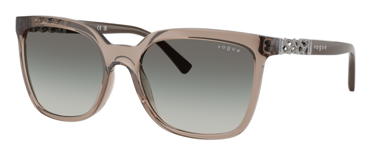 Vogue 5633SB Transparent Brown Grey Gradient (5633SB 294011)