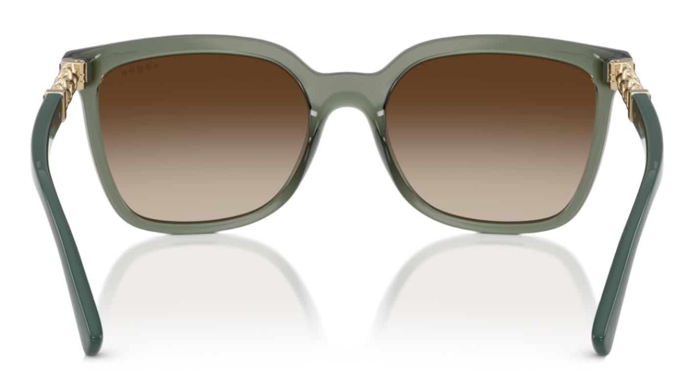 Vogue 5633SB Transparent Mallard Green Brown Gradient (5633SB 308613)