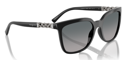 Vogue 5633SB Polarised Black Grey Gradient Blue (5633SB W44/8S)