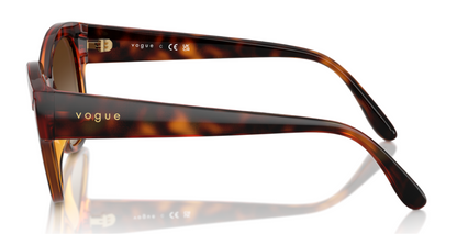 Vogue 5638SU Dark Havana Brown Gradient (5638SU W65613)