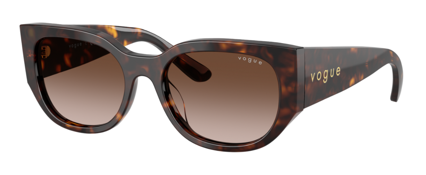 Vogue 5641SU Dark Havana Brown Gradient (5641SU W65613)