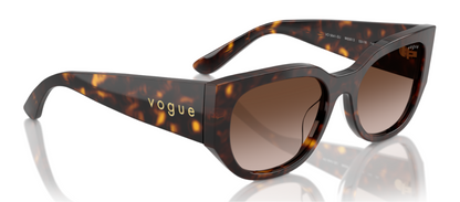 Vogue 5641SU Dark Havana Brown Gradient (5641SU W65613)