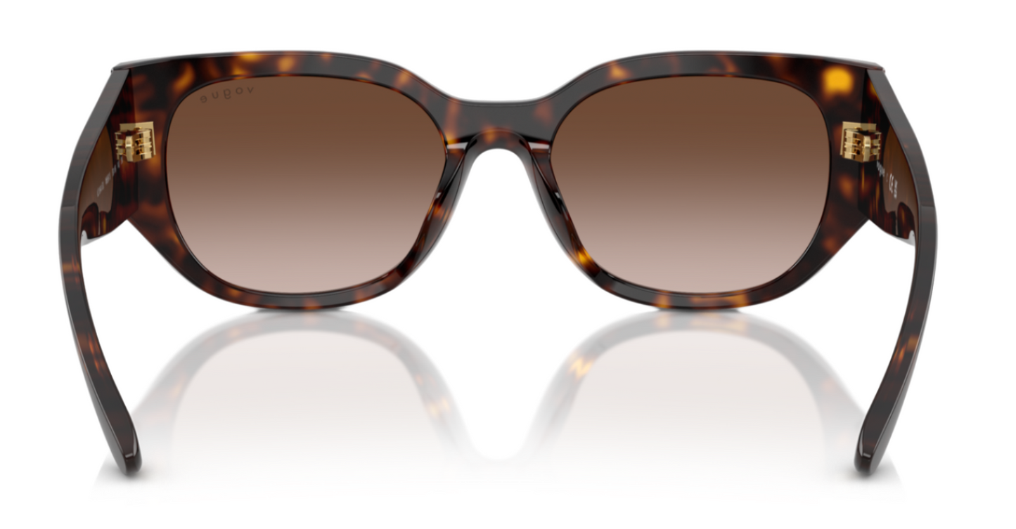 Vogue 5641SU Dark Havana Brown Gradient (5641SU W65613)