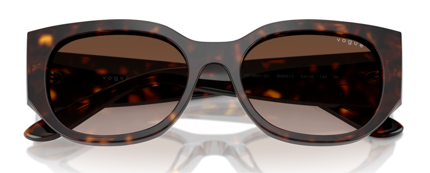 Vogue 5641SU Dark Havana Brown Gradient (5641SU W65613)